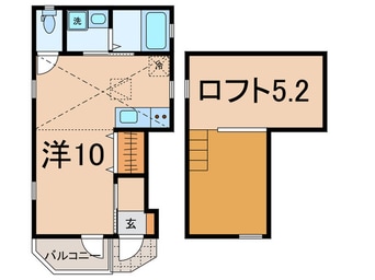 間取図 Ｂｅｌｌｅ　Ｒｏｓｅ鶴見