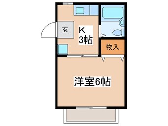 間取図 パナハイツ野田