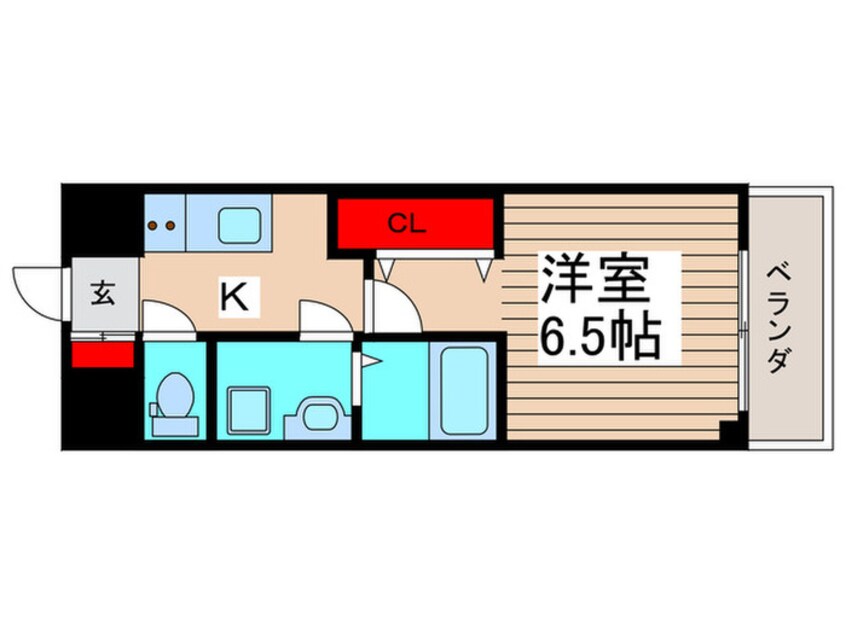 間取図 サムティレジデンス西船橋libre