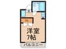 マンション第一青龍 1Rの間取り