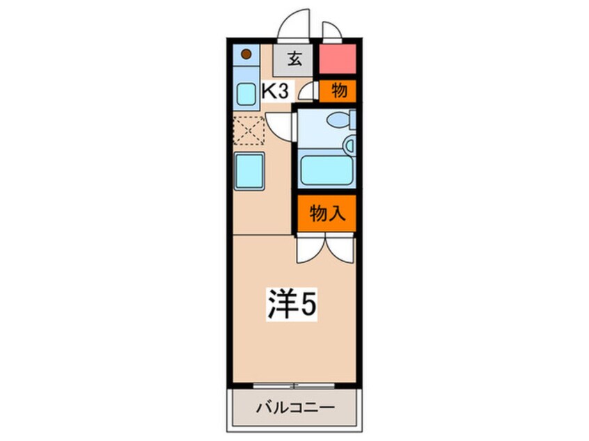 間取図 向ヶ丘ヒルズ