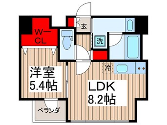 間取図 ペオニア月島
