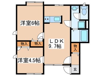 間取図 エクセレントハイツ