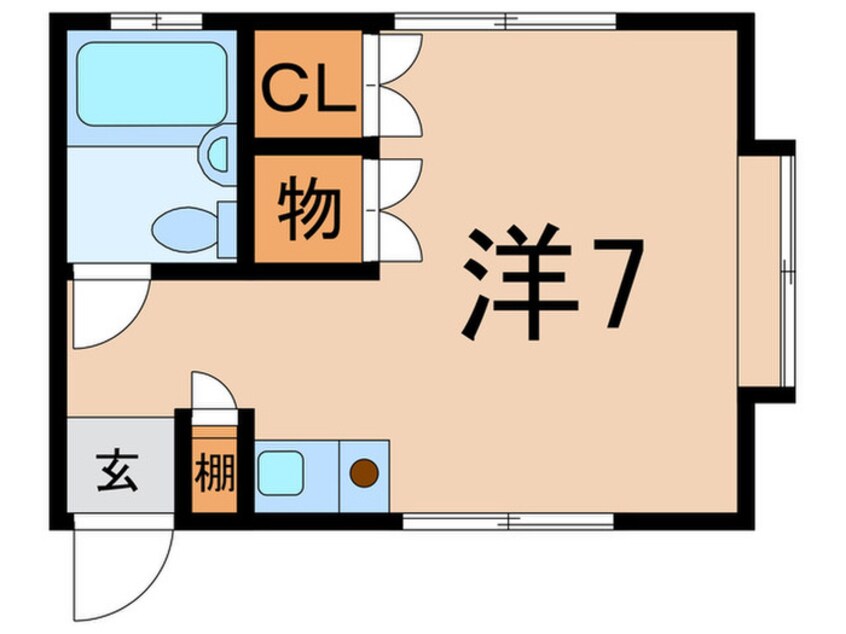 間取図 ムツミハイツ