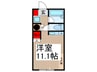 アークペット 1Rの間取り