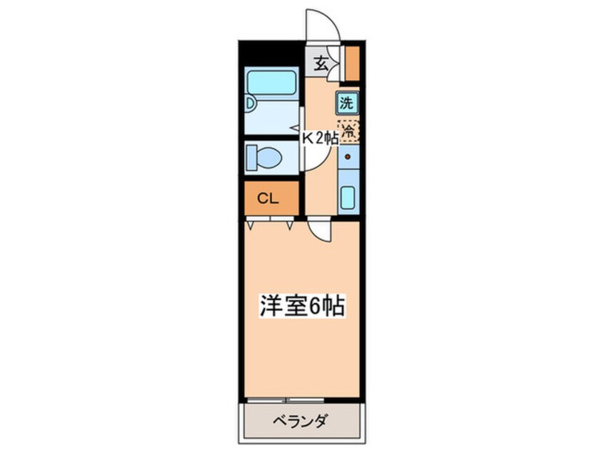 間取図 Ｌａｎｄ　ＷＡ