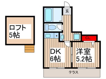 間取図 エクレ－ル