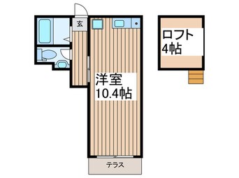 間取図 エクレ－ル