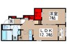 シェノンⅡ 1LDKの間取り