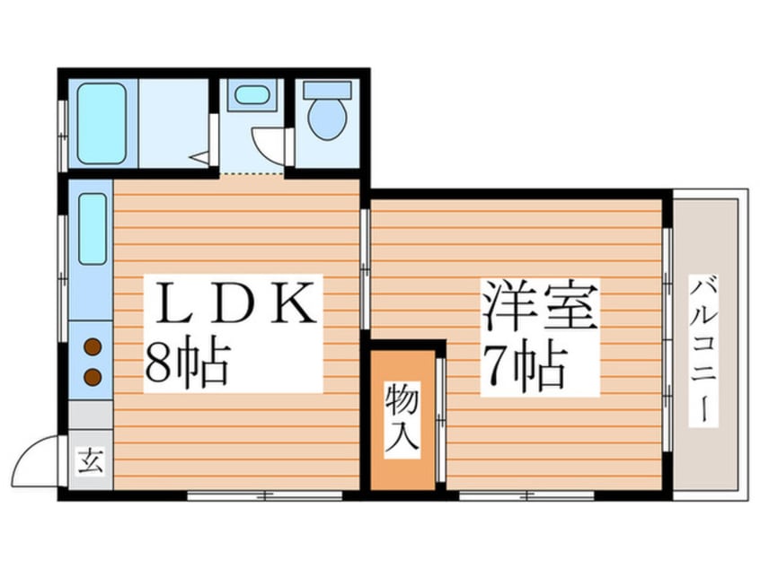 間取図 スィ－トハイツ
