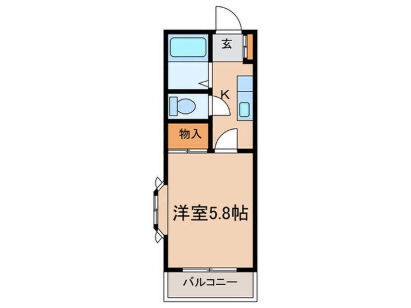 間取図 グリーンヒルズ