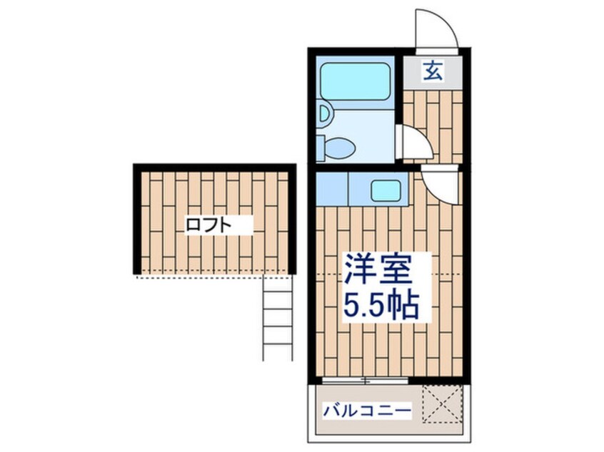 間取図 マディスンハイツ