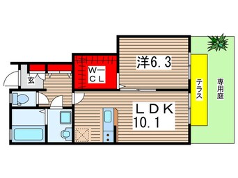 間取図 パルティ－ル東習志野