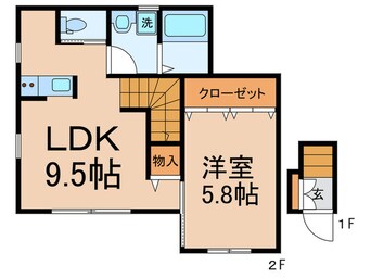 間取図 ＬＡ　ＣＯＲＤＥＲＯ　