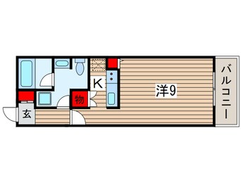 間取図 アリーム稲毛海岸