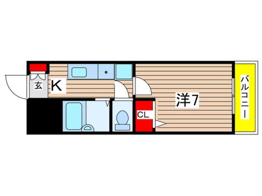 間取図 ミーレ学園前