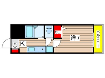 間取図 ミーレ学園前