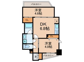 間取図 リビオメゾン入谷