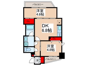 間取図 リビオメゾン入谷