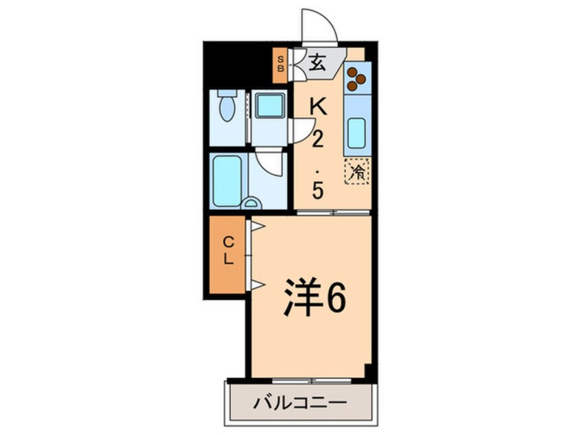 間取図 フォ－ラム雪谷