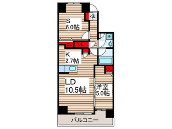 間取図 AーHOUSE小岩(202)