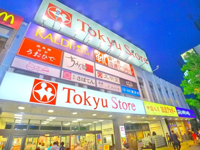 Ｔｏｋｙｕ　Ｓｔｏｒｅ(スーパー)まで760m ジェノヴィア金町(201)