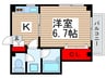 ＭＥＲＩＤＩＡＮ１ 1Kの間取り