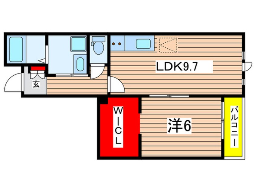 間取図 Lanai　House　393　Noah