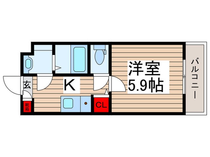 間取り図 プリマヴェーラ行徳