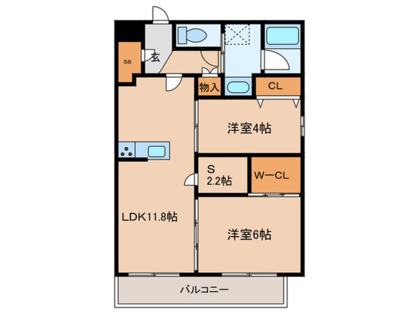 間取図 ロイジェント練馬高野台