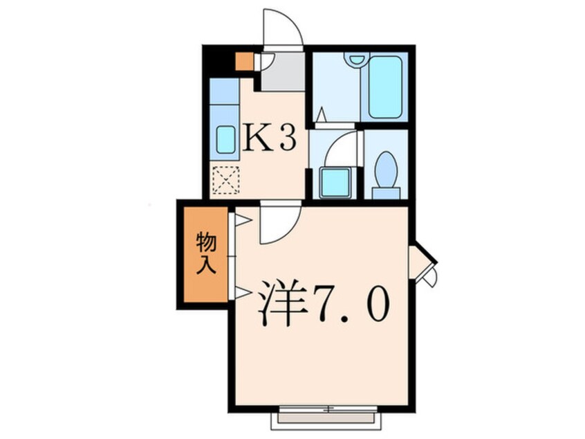 間取図 クレセント平町