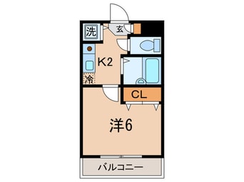 間取図 メゾンクレソンⅢ