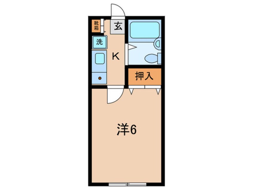 間取図 レインパレス