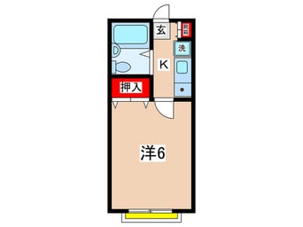 間取図 レインパレス
