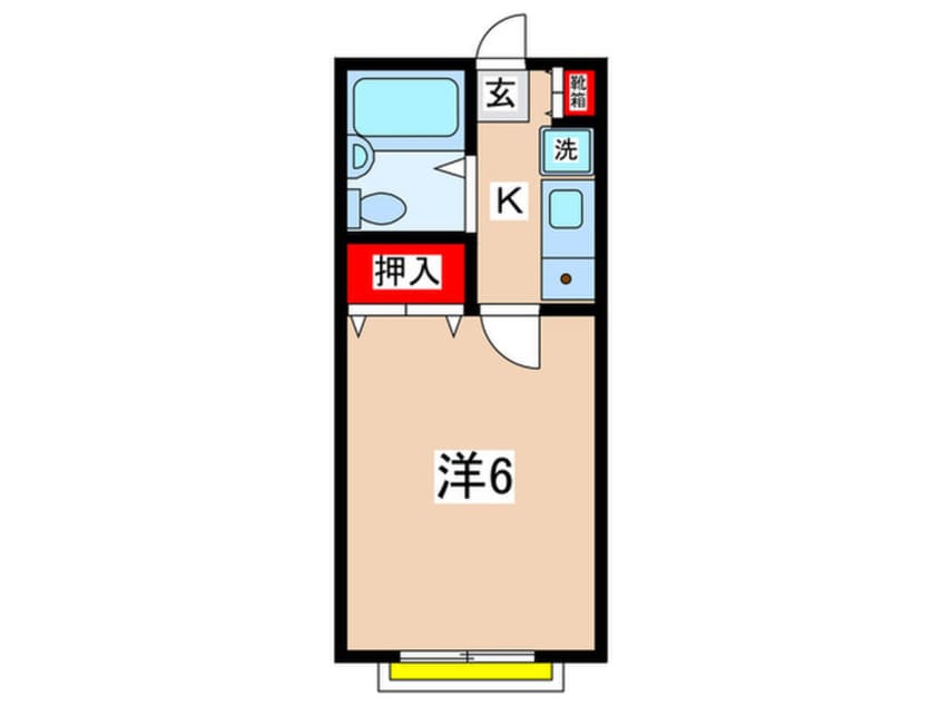 間取図 レインパレス