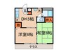 カ－サ・Ｋｏｙａｎａｇｉ 2DKの間取り
