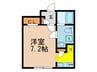 ＣＲＥＡＬ高田馬場Ⅱ 1Rの間取り