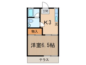 間取図 コ－ポサンビ－ム