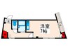 サラ デ カサ 1Rの間取り