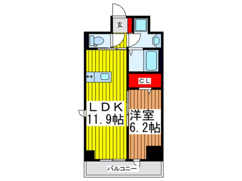 間取図 Mark Fields