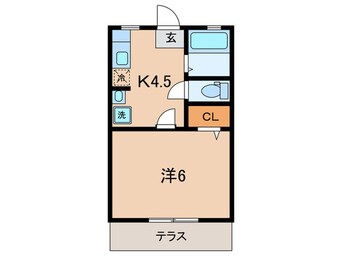 間取図 鈴ハイツA