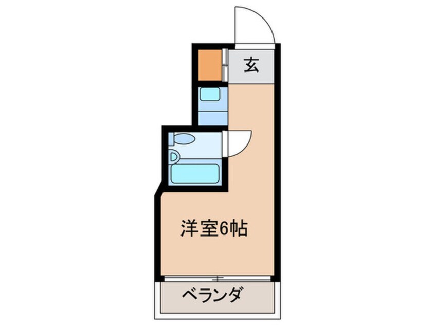 間取図 ジョージパークハイツ（201）