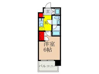 間取図 レジディア新宿御苑