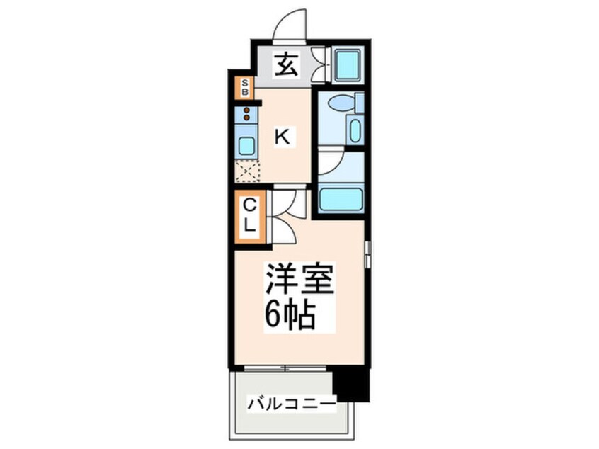 間取図 レジディア新宿御苑