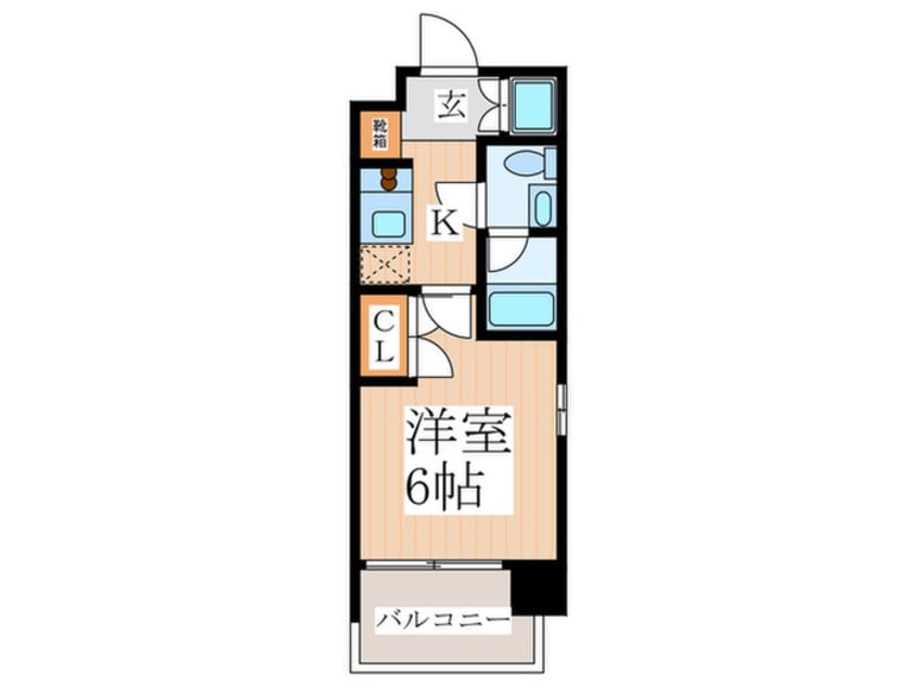 間取図 レジディア新宿御苑