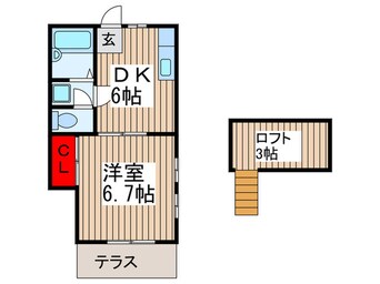 間取図 サニーハイツ麗光