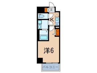 間取図 シエル白山B館
