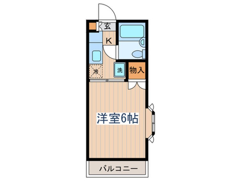 間取図 ファミーユ国分寺