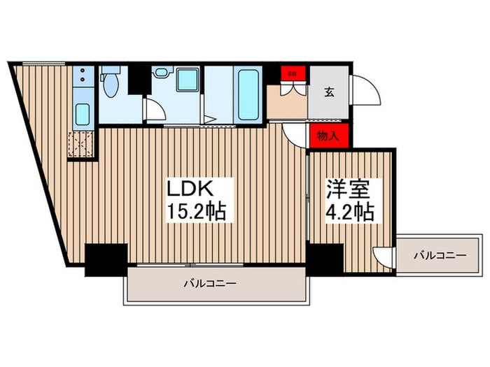 間取り図 ラ・ブークル