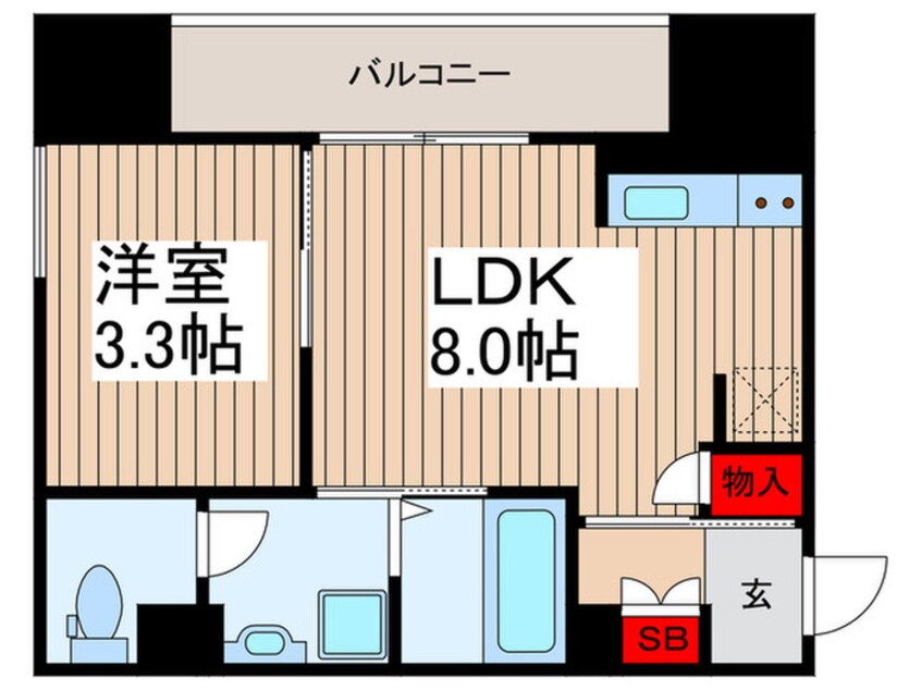 間取図 ラ・ブークル